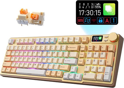 iRocks K85R Wireless RGB Backlit Mechanical Gaming Keyboard by i-rocks