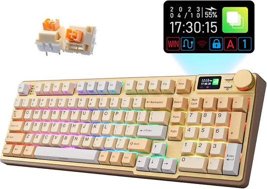 iRocks K85R Wireless RGB Backlit Mechanical Gaming Keyboard by i-rocks