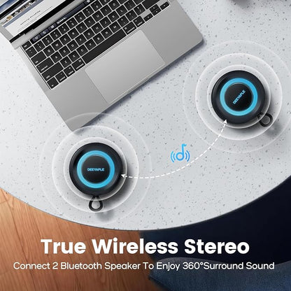 Bluetooth Speaker Wireless, IP67 Waterproof & Dustproof Portable Speaker - Image 6
