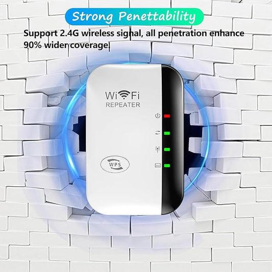 WiFi Extender, WiFi Signal Booster Up to 5000sq.ft and 50+ Devices, Internet - Image 2