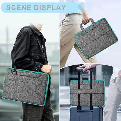 Universal Laptop Shoulder Bag 13-17.3 Inch Shockproof Briefcase - Image 6