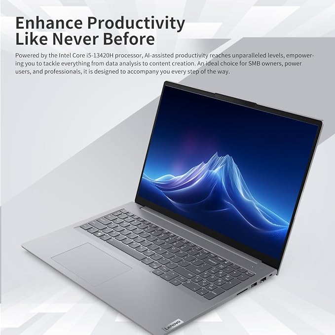Lenovo ThinkBook 16 Business Laptop, 8-Core Intel i5-13420H, 16GB DDR5 RAM - Image 6
