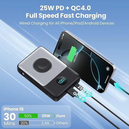 Magnetic Portable Charger 10800mAh - Image 5