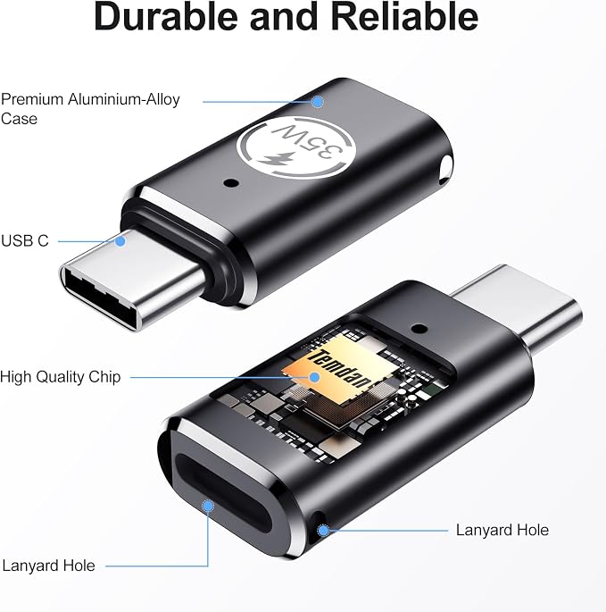 Temdan Lightning to USB C Adapter - Image 5