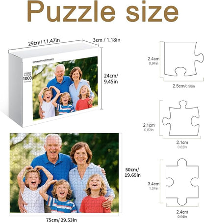 Personalized Photo Puzzle with Glossy Finish – Custom Jigsaw Puzzle - Image 3