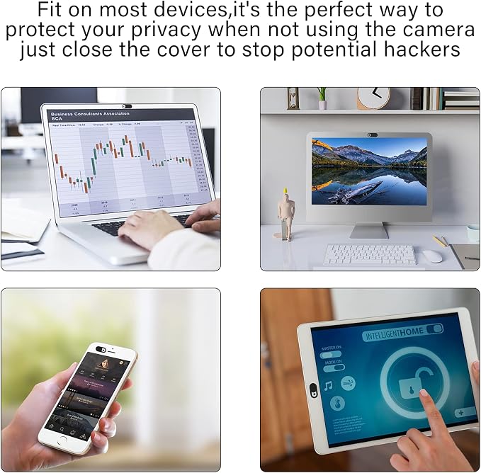 Webcam Cover Slide, 14 Pack Webcam Cover, Ultra-Thin Camera Cover - Image 5