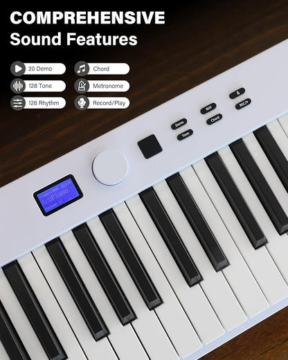 AiJoy 88 Key Beginner Piano Keyboard - Image 2