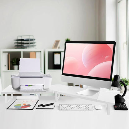Dual-Monitor-Riser-Stand-For-Desk, Large Monitor Stand Riser - Image 2