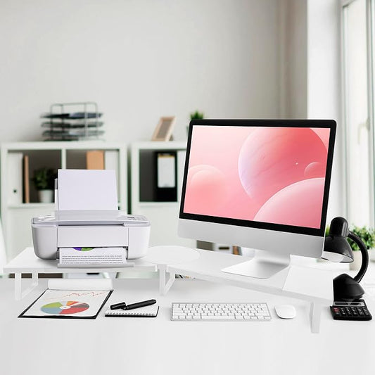 Dual-Monitor-Riser-Stand-For-Desk, Large Monitor Stand Riser - Image 2