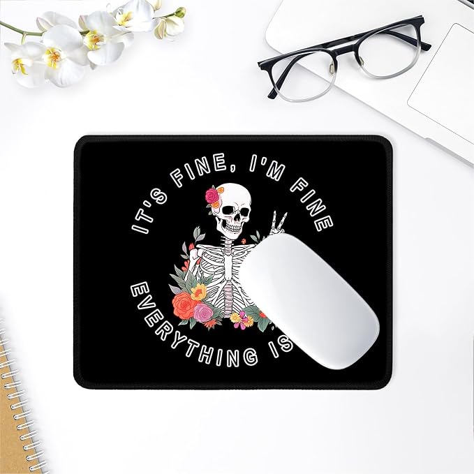 ITNRSIIET Mouse Pad with Stitched Edge Premium Textured Smooth Precise - Image 6