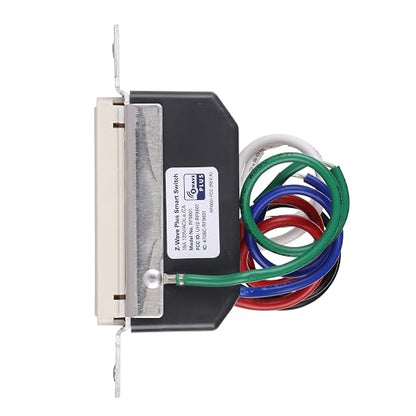 Eaton Z-Wave Plus RF9601DLA Wireless Switch, Single Pole, Light Almond - Image 2