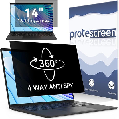 360° Laptop Privacy Screen 14 Inch by Protescreen