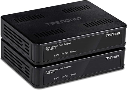 TRENDnet Ethernet Over Coax Adapter, Backward Compatible by TRENDnet
