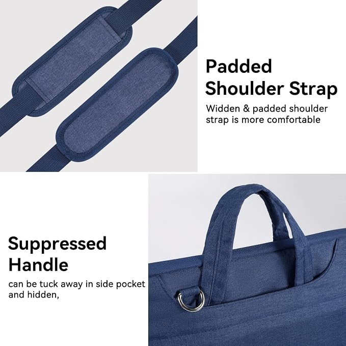 Voova Laptop Bag 13 14 Inch, Waterproof Computer Sleeve Carrying Case - Image 4