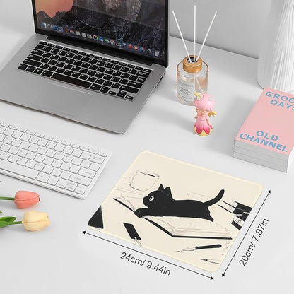 Funny Mouse pad Square Cute Mouse Mat - Image 2
