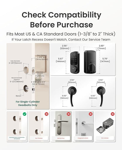 DESLOC B200 Fingerprint Smart Lock - Image 6