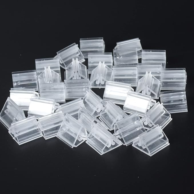 50pcs Clear Game Card Stands Plastic Game Piece Holder - Image 2