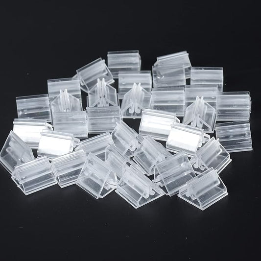 50pcs Clear Game Card Stands Plastic Game Piece Holder - Image 2