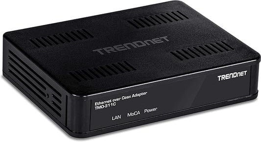 TRENDnet Ethernet Over Coax Adapter, Backward Compatible by TRENDnet