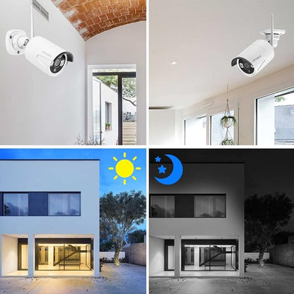XMARTO Wireless Security Camera System 16CH Wi-Fi 6 16PC 3MP Wireless Security - Image 9