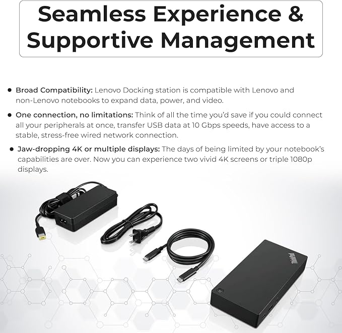 Lenovo 40AS0090USThinkpad Docking Station - Image 5