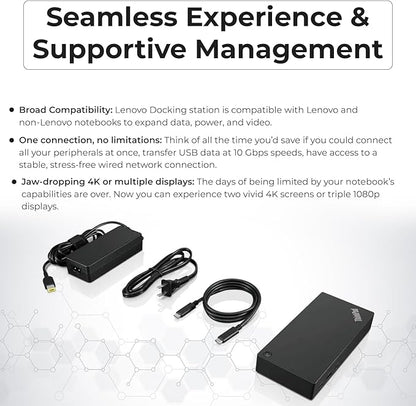 Lenovo 40AS0090USThinkpad Docking Station - Image 5