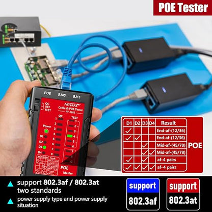 NF-468S RJ45 Network Cable Tester - Image 6