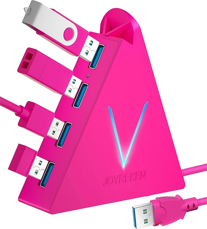 USB Hub 3.0, JoyReken 4-Port USB Splitter by JoyReken