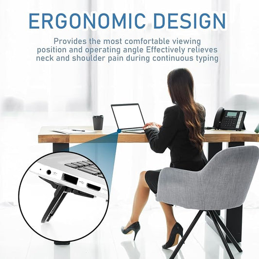 Bewudy 2 Pcs Portable Keyboard Stand, Dual Tilt Angle Adjustment, Foldable - Image 2