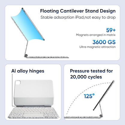 Keyboard Case for iPad Air 11 inch M2/M3 & iPad Pro 11 inch & iPad Air 4th/5th - Image 5