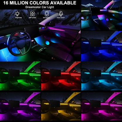 Dreamcolor Acrylic Interior Car LED Strip Light - Image 3