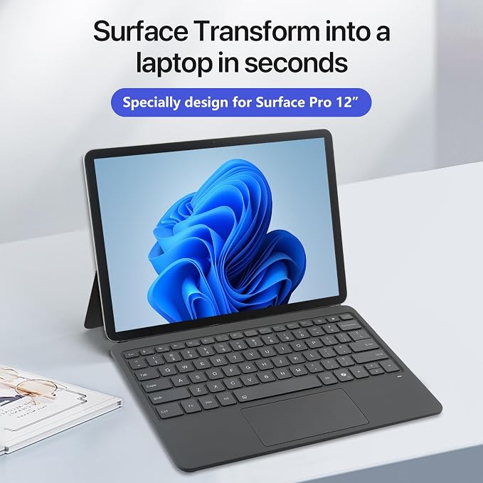Magnetic Bluetooth Keyboard Cover - Image 2
