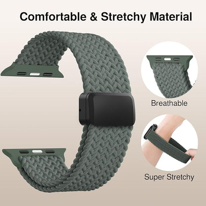 Braided Stretchy Band Compatible - Image 3