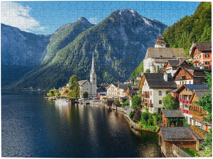 Custom Jigsaw Puzzle from Photos 300/500/1000 Pieces Personalized Wooden by XIAYUEHUA