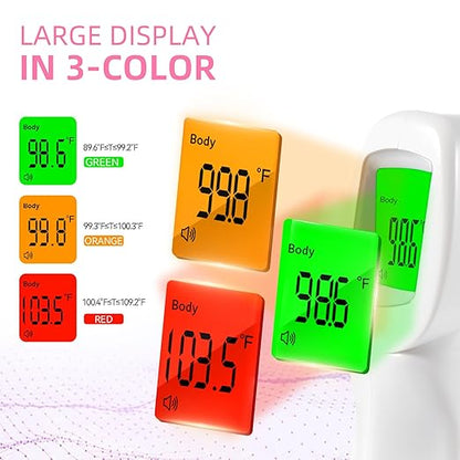 Snomd Non-Contact Infrared Forehead Thermometer - Image 2