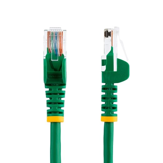 StarTech.com Cat5e Ethernet Cable - 25 ft - Green- Patch Cable - Snagless Cat5e - Image 2
