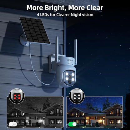 4MP Solar Security Camera, WiFi Camera - Image 4