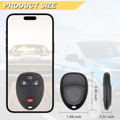 Vurkcy Key Fob Keyless Entry Remote Compatible - Image 4