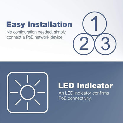 TRENDnet Gigabit Power Over Ethernet+Injector, Converts Non-Poe Gigabit to Poe+ - Image 7