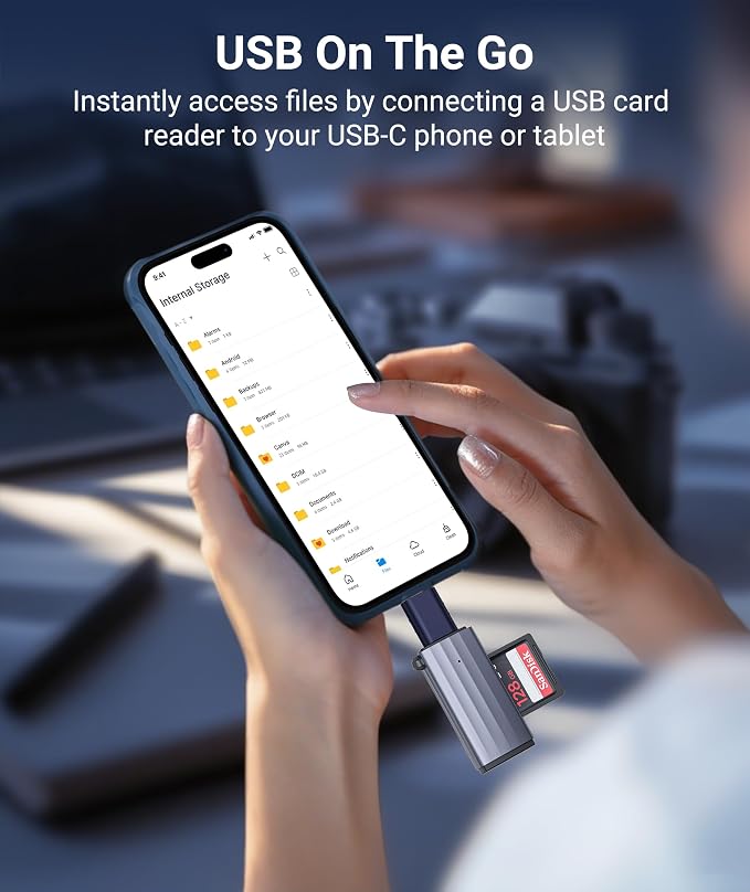 Syntech USB C to USB Adapter Pack of 2 USB C Male to USB3 Female Adapter - Image 5