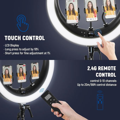 NEEWER RP19H Ring Light 19 Inches - Image 6