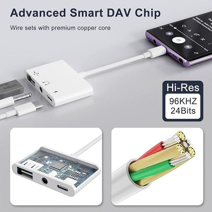 USB C to 3.5mm Jack Headphone Adapter - Image 7