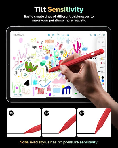 MoKo Pencil for iPad 11th 10th Gen, Stylus Pen for 2018-2025 Apple iPad - Image 3