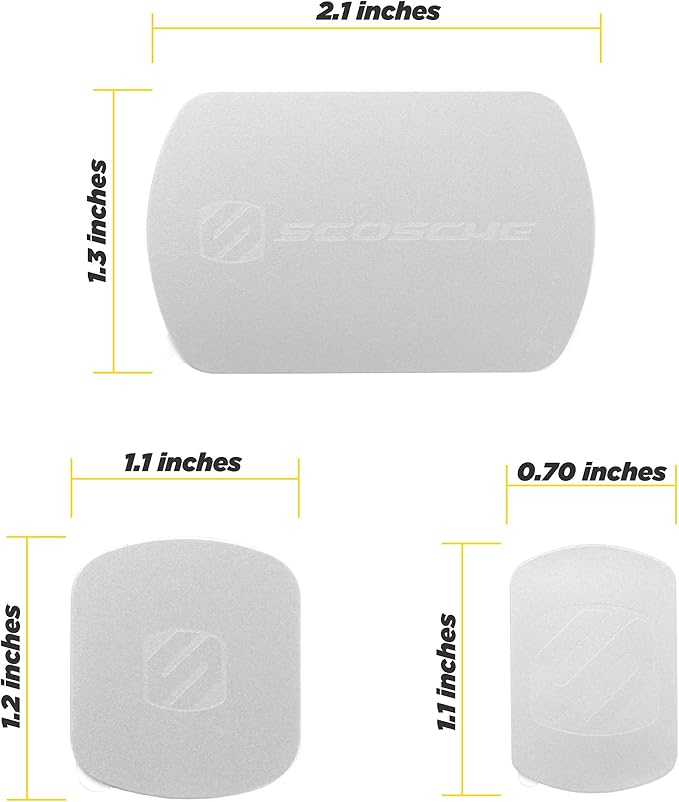 Scosche MAGRKSRI MagicMount Replacement Metal Plate Kit - Image 2
