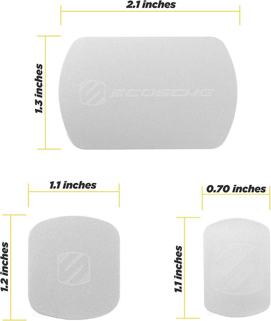 Scosche MAGRKSRI MagicMount Replacement Metal Plate Kit - Image 2