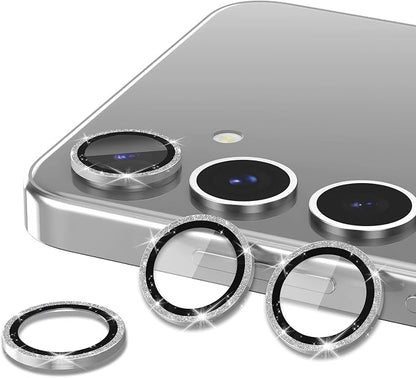 for Samsung Galaxy S24 FE Camera Lens Protector, Individual Metal Ring Tempered - Image 2