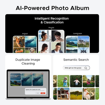 UGREEN NASync DXP4800 4-Bay Desktop NAS, Intel N100 Quad-core CPU, 8GB DDR5 RAM - Image 6