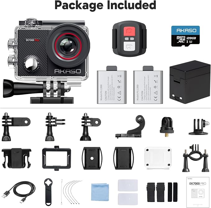 AKASO EK7000 Pro 4K30fps Action Camera - Image 9