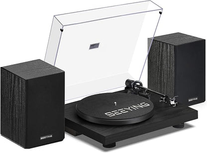 Record Player Vinyl Bluetooth Turntable by SeeYing