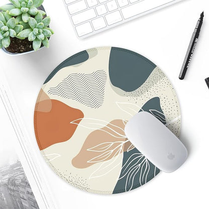ITNRSIIET Round Mouse Pad with Stitched Edge Premium-Textured Waterproof - Image 7